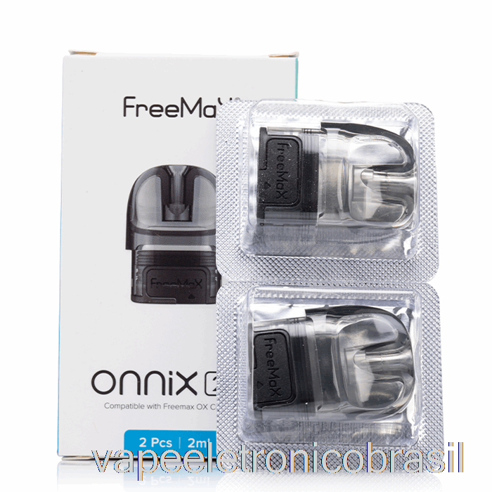 Vape Recarregável Freemax Onnix 2 Cápsulas De Substituição 2ml Cápsulas Recarregáveis